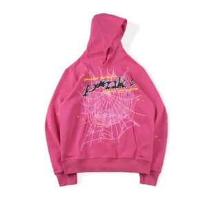 Dark Pink Spider Hoodie