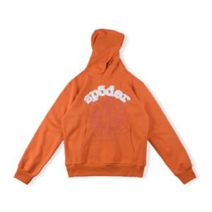 Orange Spider Hoodie