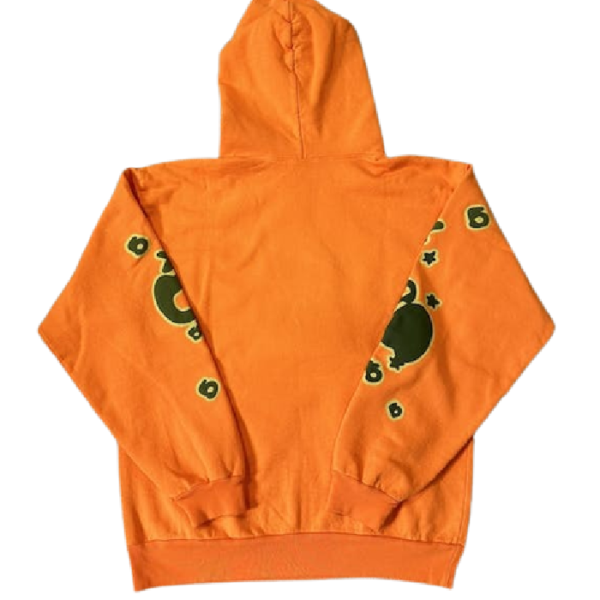 Sp5der Beluga Hoodie – Orange - Image 2