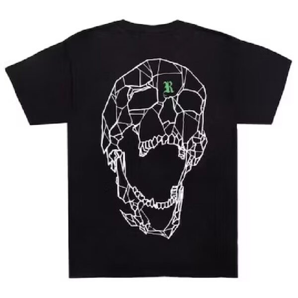 Revenge Spider T-Shirt Black/Green - Image 2
