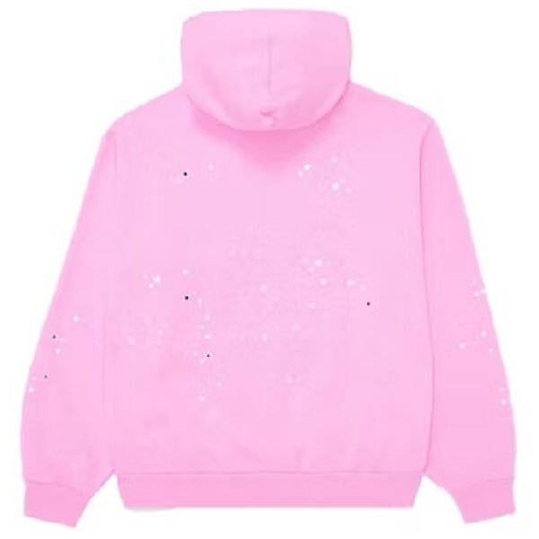 Sp5der Atlanta Hoodie - Pink - Image 2