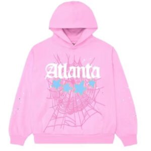 Sp5der Atlanta Hoodie - Pink