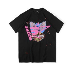 Sp5der Harley Davidson T-Shirt – Black