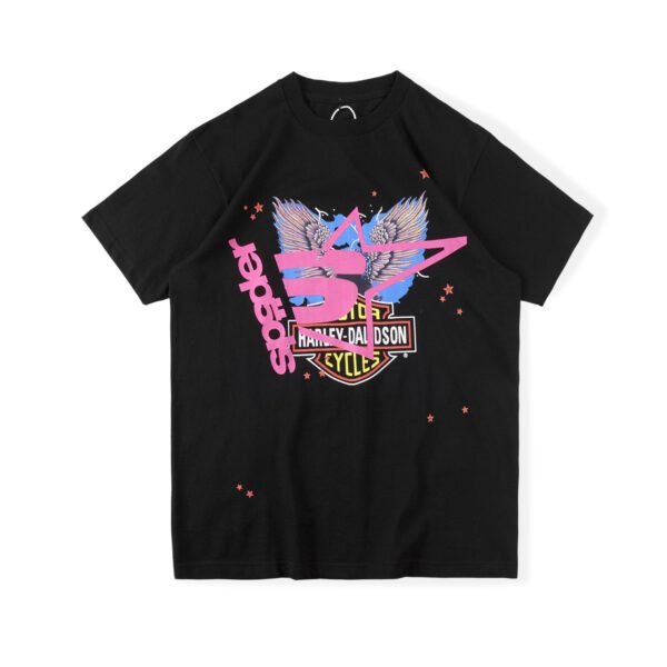 Sp5der Harley Davidson T-Shirt – Black