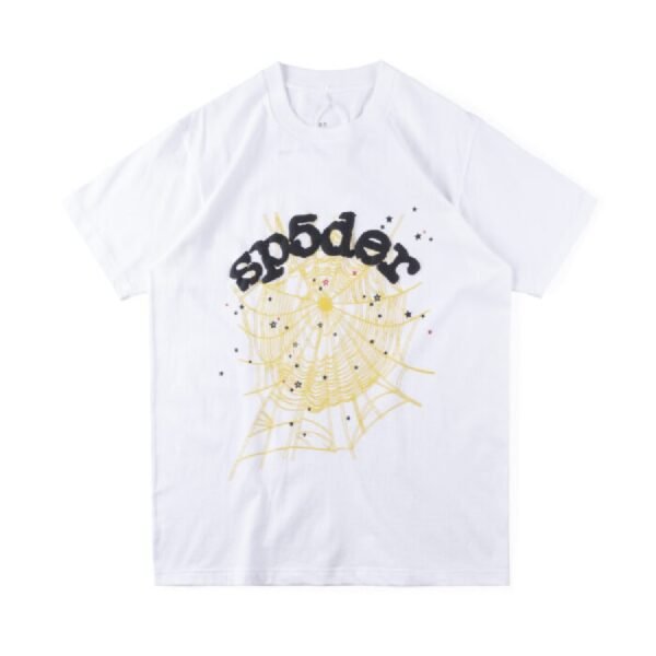 White Websuit Sp5der T-Shirt