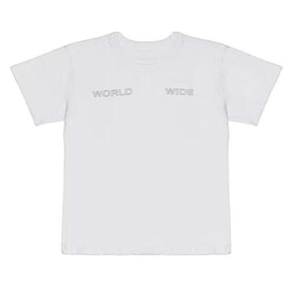 White Sp5der Worldwide T-Shirt