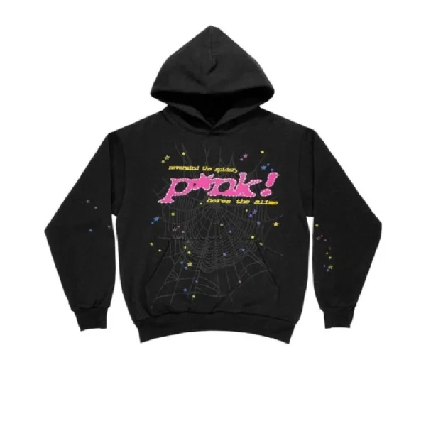 Pink! Young Thug Black Sp5der Tracksuit - Image 2
